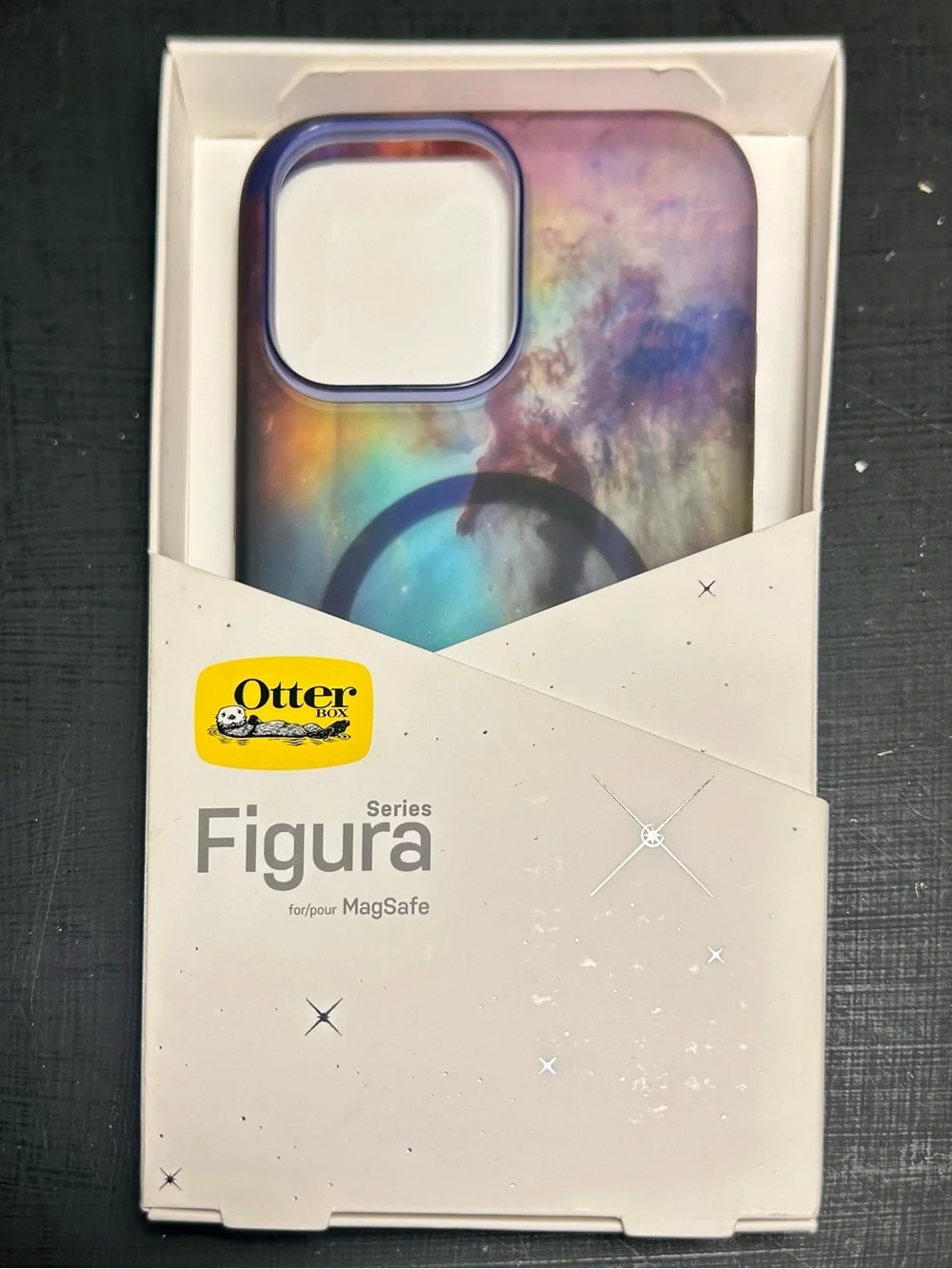 RARE OtterBox Figura Series for iPhone 16 Pro Max Case - Lagoon Nebula Design